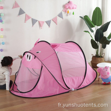 Tente de jeu tipi Animal House pour enfants